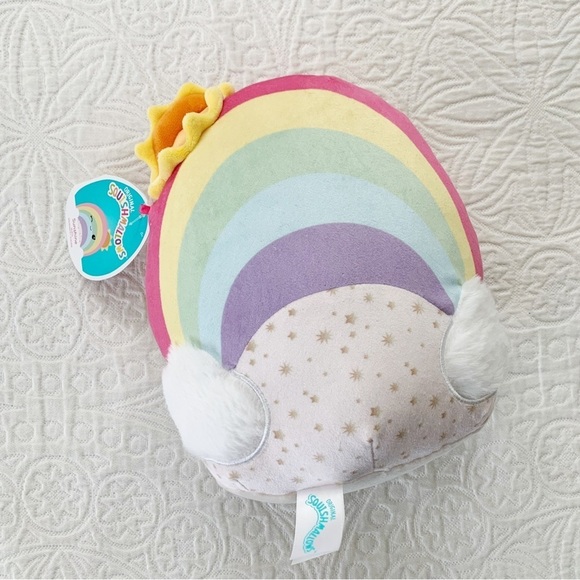 Original Squishmallows Sunshine The Rainbow 10” With Star Belly - Picture 2 of 2